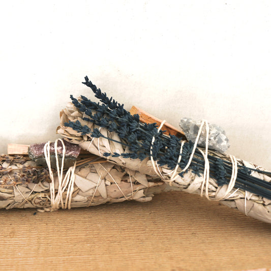 Large Sage & Palo Santo Smudge stick