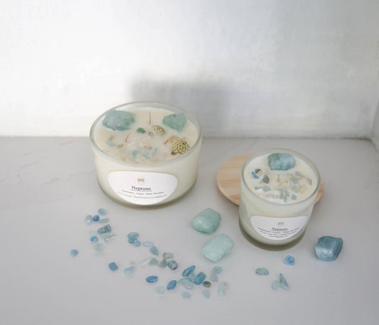 Neptune Intention Candle